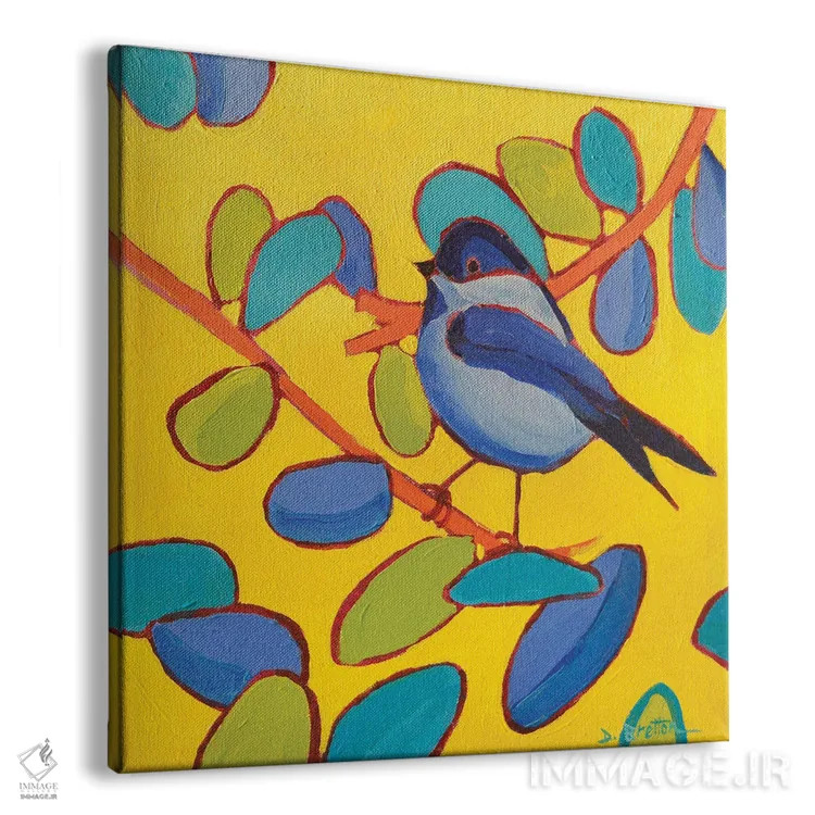 تابلو کلاهمشکی اثر دبرا برتون رابینسون - نمای پرسپکتیو محصول