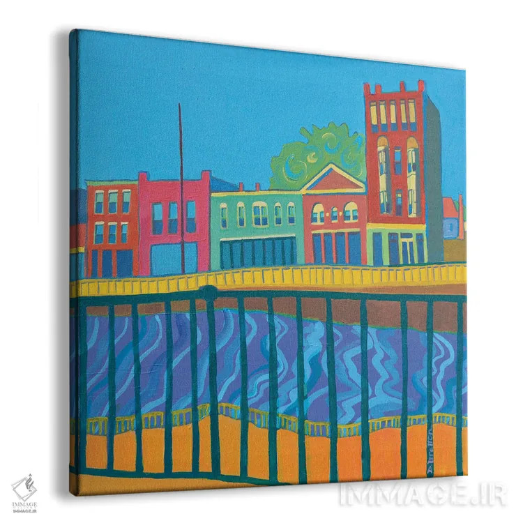 تابلو خیابان داتن اثر دبرا برتون رابینسون - نمای پرسپکتیو محصول