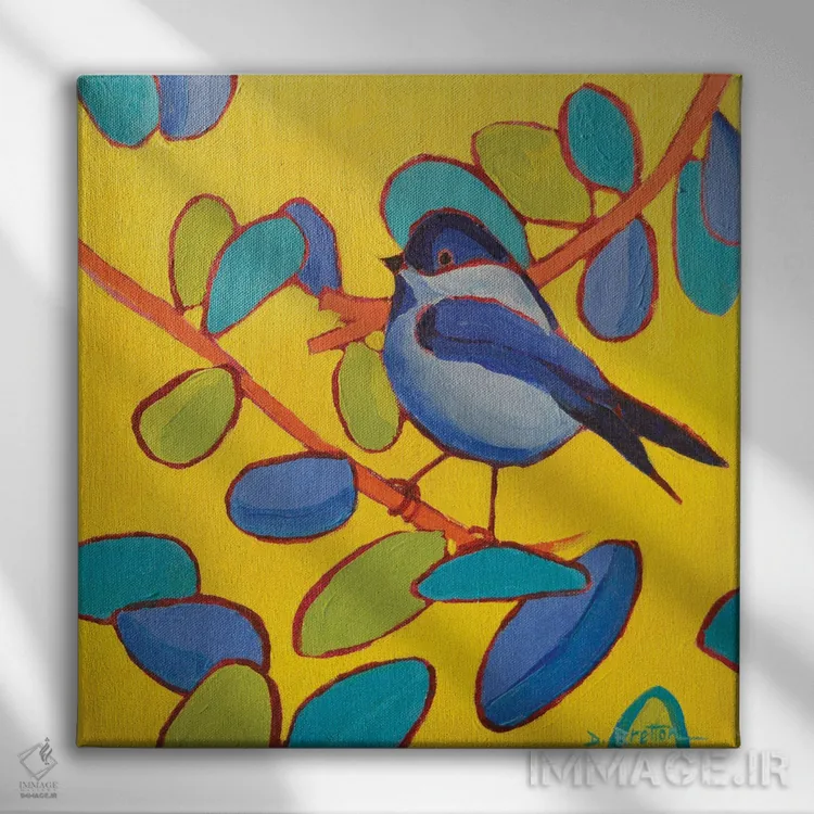 تابلو کلاهمشکی اثر دبرا برتون رابینسون - نمای روبهرو روی دیوار