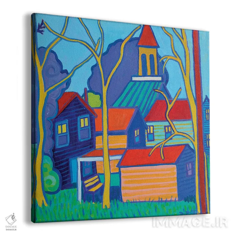 تابلو زادگاه اثر دبرا برتون رابینسون - نمای پرسپکتیو محصول