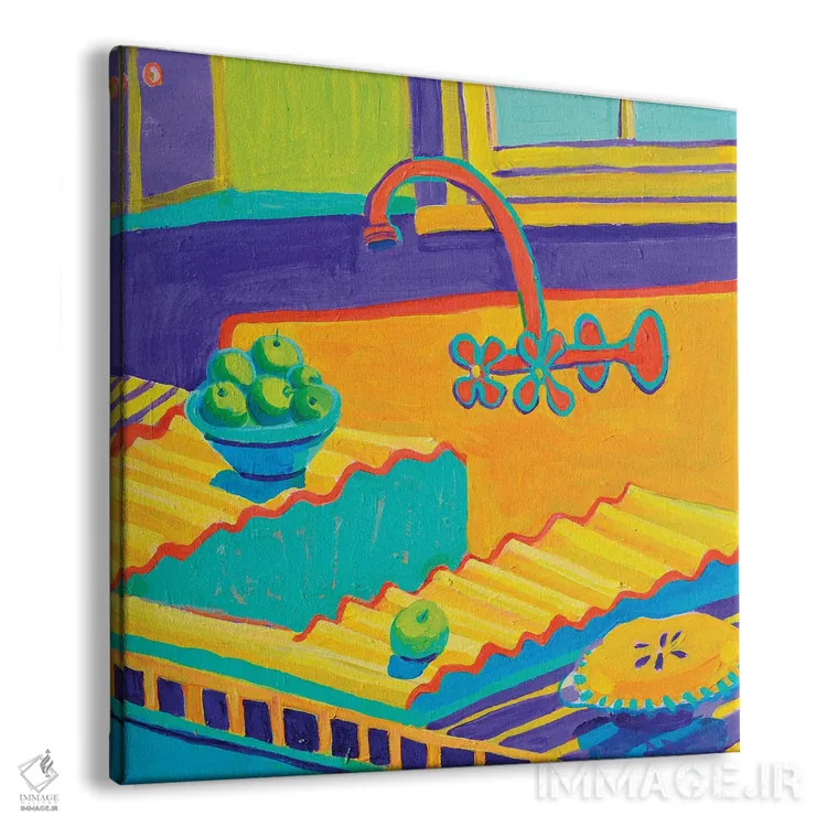 تابلو آشپزخانه قدیمی اثر دبرا برتون رابینسون - نمای پرسپکتیو محصول