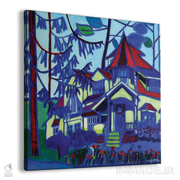 تابلو اصطبل کالسکه دکوردووا اثر دبرا برتون رابینسون - نمای پرسپکتیو محصول