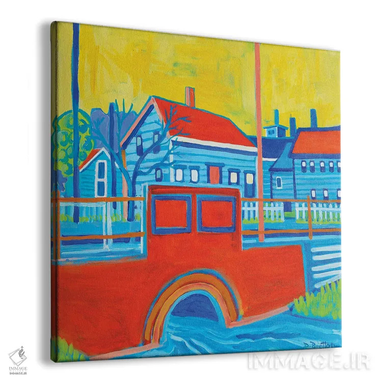 تابلو خانه هاولند اثر دبرا برتون رابینسون - نمای پرسپکتیو محصول