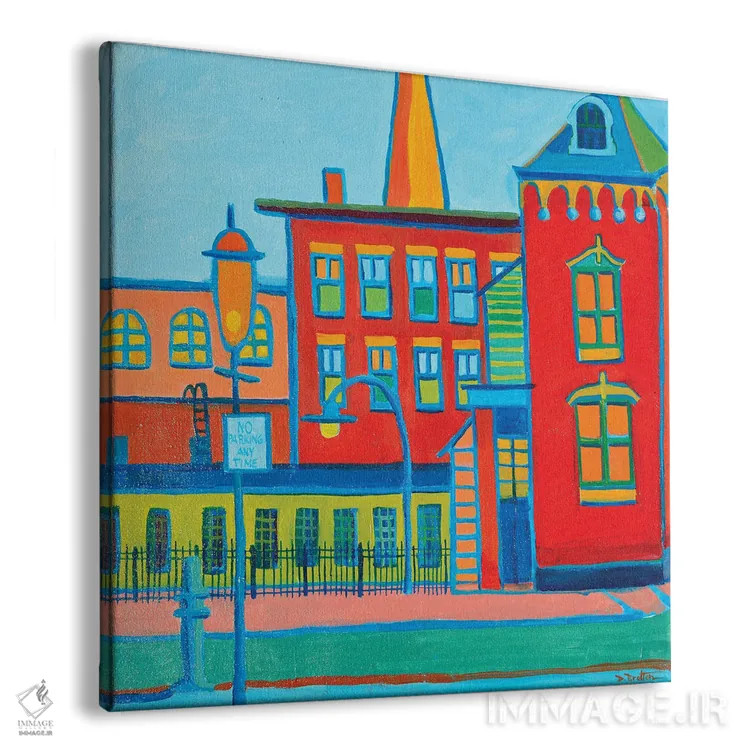 تابلو موزه گردان اثر دبرا برتون رابینسون - نمای پرسپکتیو محصول