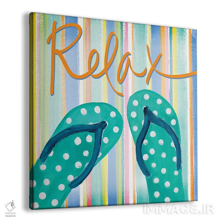 تابلو آسایشگاه صندل انگشتی III اثر جولی دریسه - نمای پرسپکتیو محصول