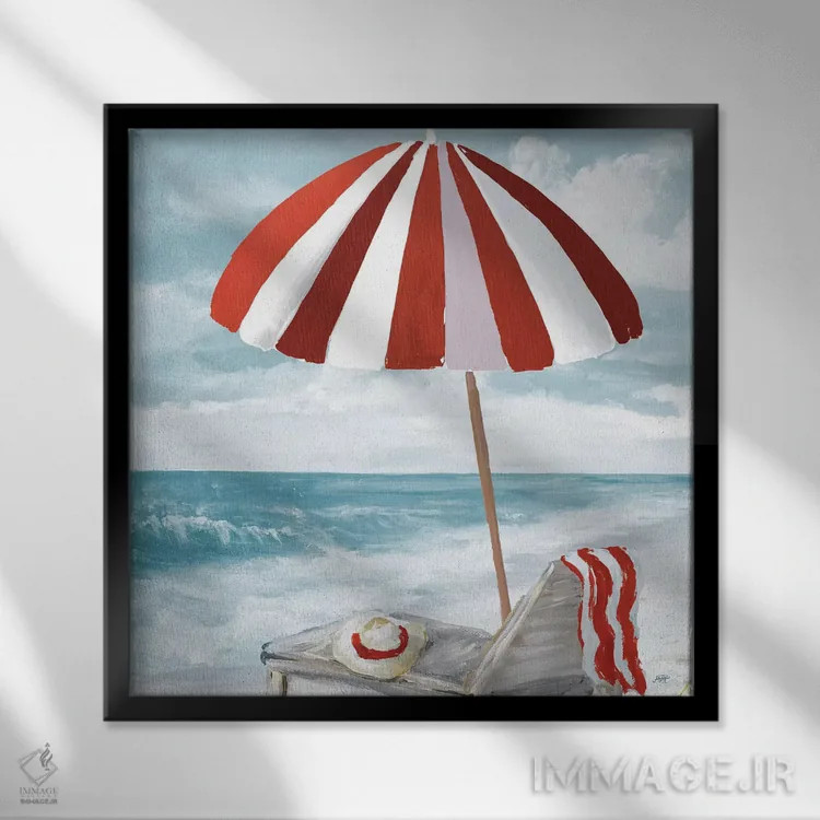 تابلو زمان سرگرمکننده IV اثر جولی دریسه - نمای قابدار مشکی