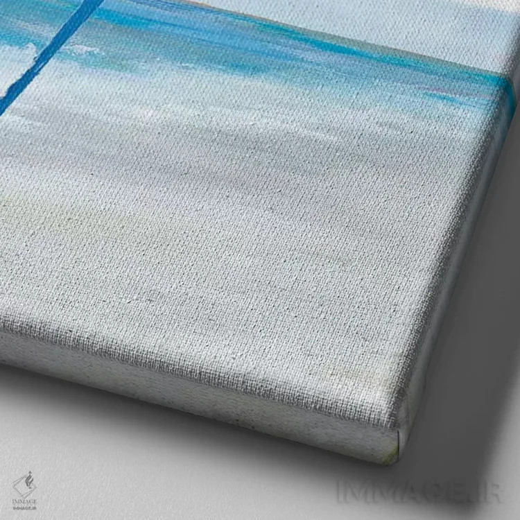 تابلو زمانهای سرگرمکننده II اثر جولی دریسه - نمای نزدیک بافت بوم