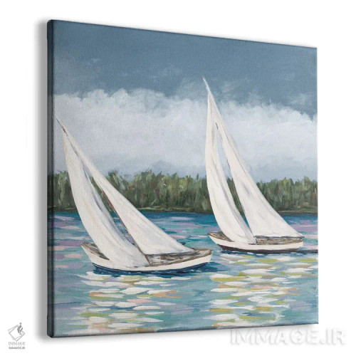 تابلو بادبانهای نرم II اثر جولی دریسه - نمای پرسپکتیو محصول