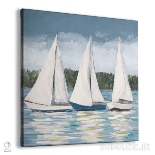 تابلو بادبان نرم I اثر جولی دریسه - نمای پرسپکتیو محصول