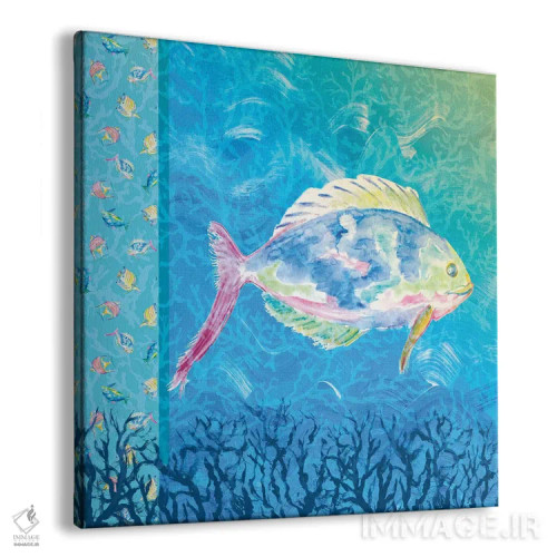 تابلو زیر دریا I اثر جولی دریسه - نمای پرسپکتیو محصول