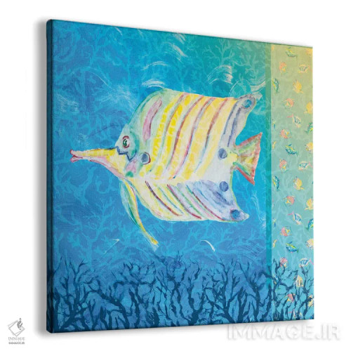 تابلو زیر دریا IV اثر جولی دریسه - نمای پرسپکتیو محصول