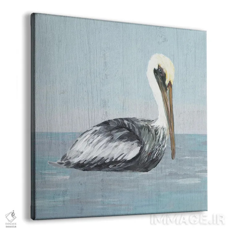 تابلو پلیکان در آب III اثر جولی دریسه - نمای پرسپکتیو محصول