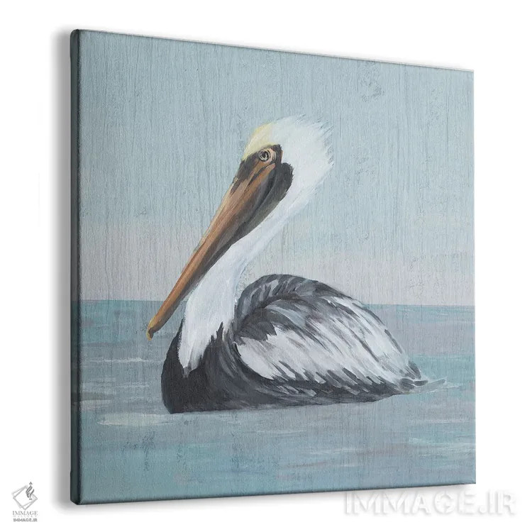 تابلو پلیکان در آب IV اثر جولی دریسه - نمای پرسپکتیو محصول