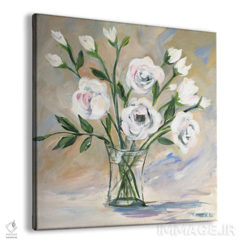 تابلو دسته گل لطیف اثر جولی دریسه - نمای پرسپکتیو محصول