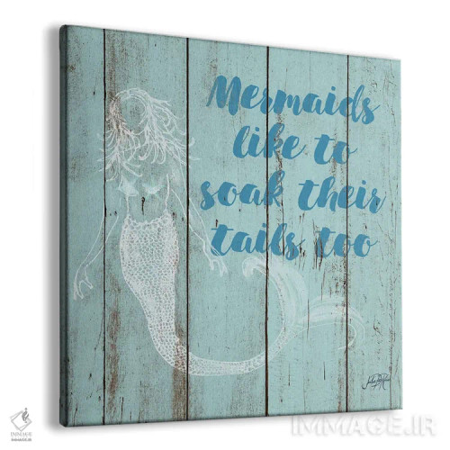 تابلو گفته پری دریایی II اثر جولی دریسه - نمای پرسپکتیو محصول