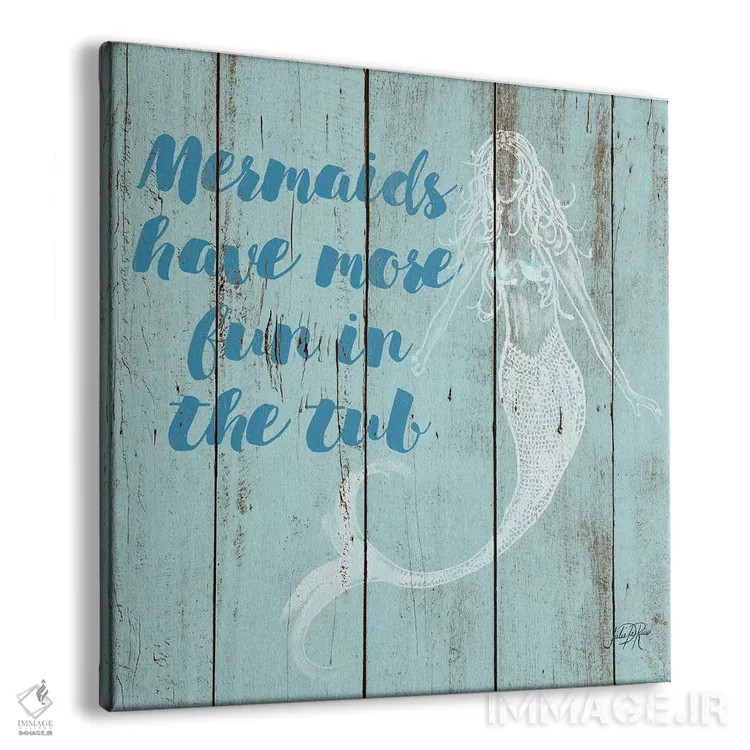 تابلو گفته پری دریایی I اثر جولی دریسه - نمای پرسپکتیو محصول