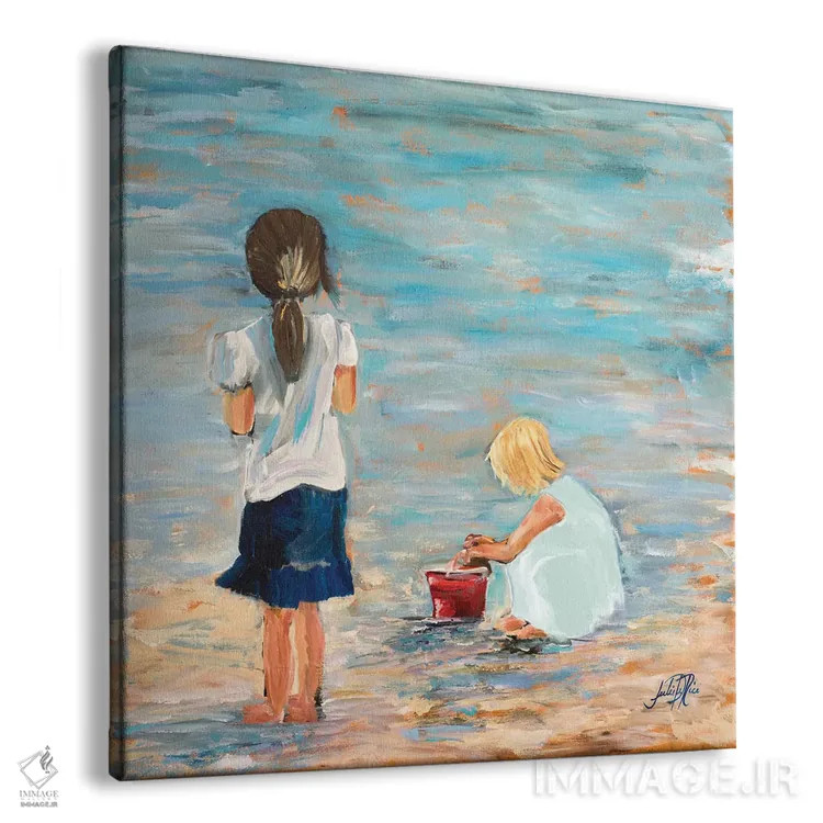 تابلو خاطرات ساحل اثر جولی دریسه - نمای پرسپکتیو محصول