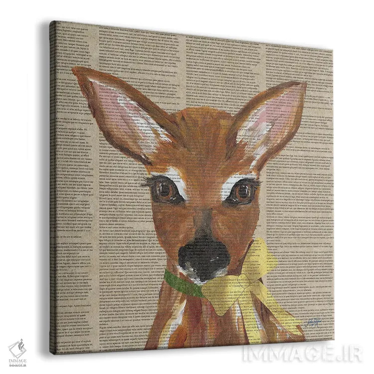 تابلو حیوان تعطیلاتی II اثر جولی دریسه - نمای پرسپکتیو محصول