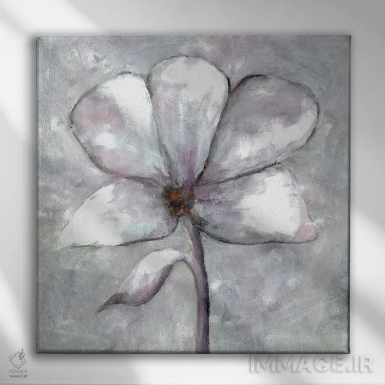 تابلو شکوفهٔ دوستداشتنی ۳ اثر دوریس شَرِست - نمای روبهرو روی دیوار