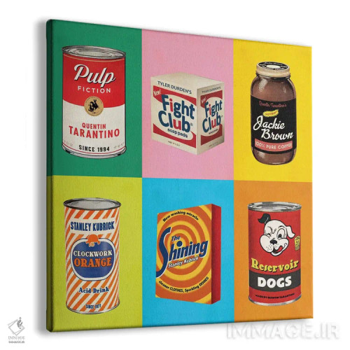 تابلو پاپشاتس (اثر هنری/تصویری پاپ) اثر ادز لیبیتوم (استودیو/مجله) - نمای پرسپکتیو محصول