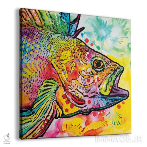 تابلو ماهی اثر باور روسو - نمای پرسپکتیو محصول