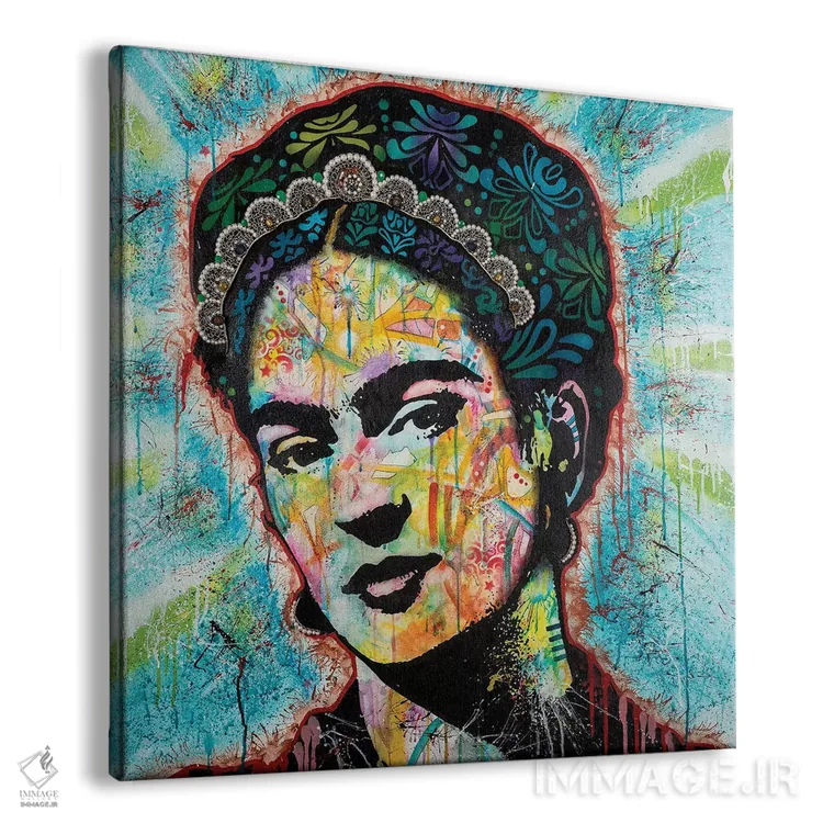 تابلو فریدا اثر باور روسو - نمای پرسپکتیو محصول