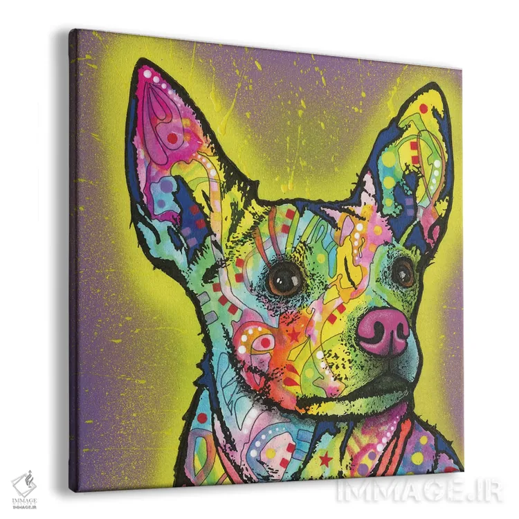 تابلو گوش دادن اثر باور روسو - نمای پرسپکتیو محصول