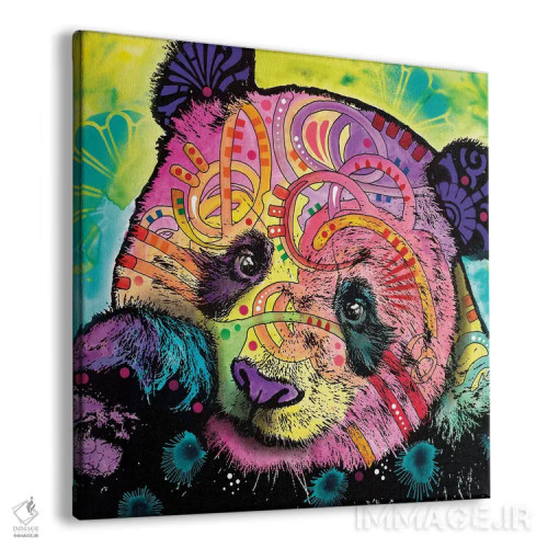 تابلو پاندای روانگردان اثر باور روسو - نمای پرسپکتیو محصول