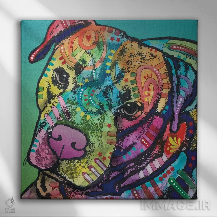 تابلو آقای براونی اثر باور روسو - نمای روبهرو روی دیوار