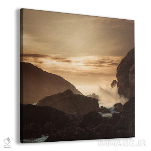 تابلو پاشش اقیانوسی اثر دان شوارتز - نمای پرسپکتیو محصول