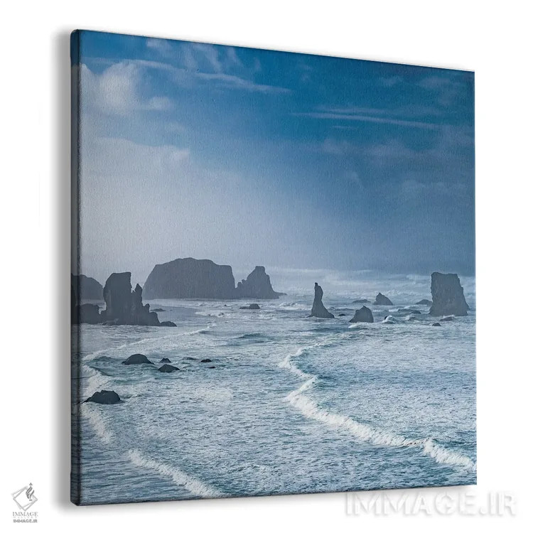 تابلو امواج صبحگاهی اثر دان شوارتز - نمای پرسپکتیو محصول