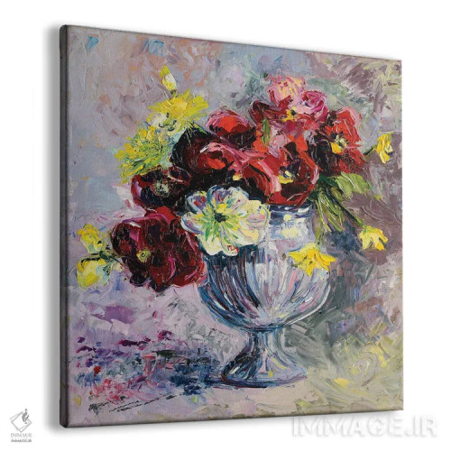 تابلو دسته گل اثر دانا سورکینا - نمای پرسپکتیو محصول