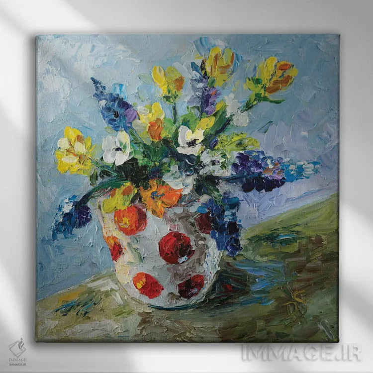 تابلو استقرار اثر دانا سورکینا - نمای روبهرو روی دیوار