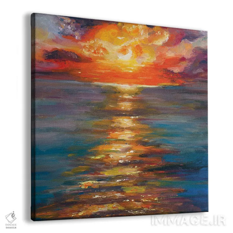 تابلو غروب اثر دانا سورکینا - نمای پرسپکتیو محصول