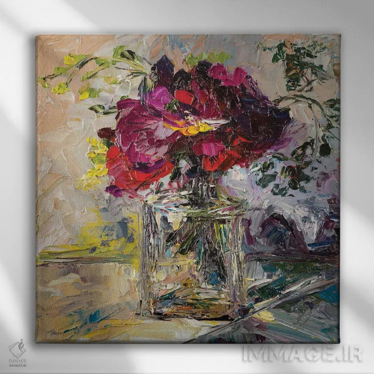 تابلو شماره یک اثر دانا سورکینا - نمای روبهرو روی دیوار