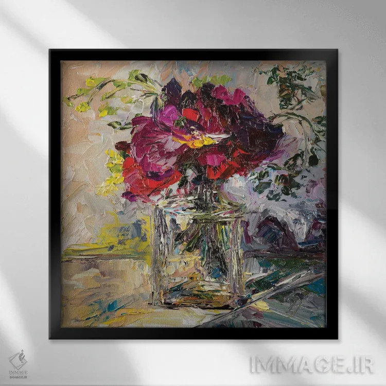 تابلو شماره یک اثر دانا سورکینا - نمای قابدار مشکی