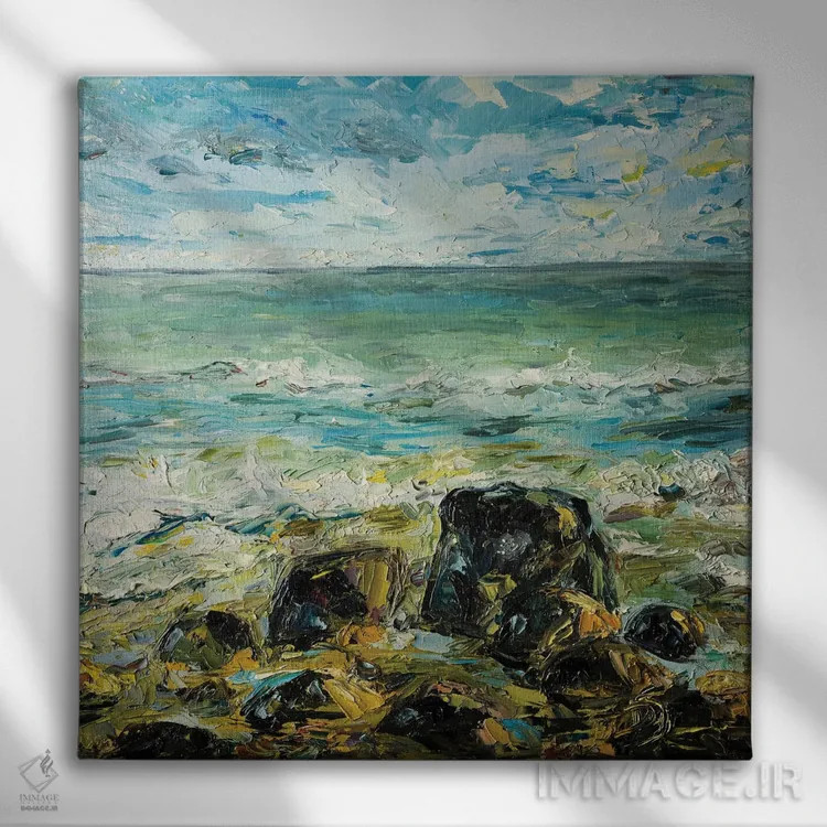 تابلو تحت همه چیز اثر دانا سورکینا - نمای روبهرو روی دیوار