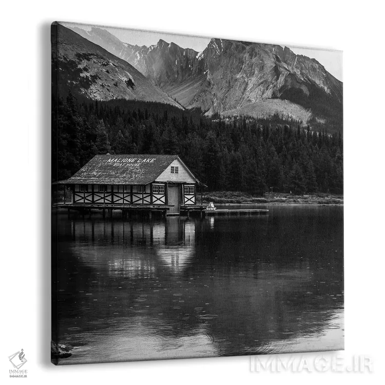 تابلو خانه قایق دریاچه مالین اثر دن اسپرول - نمای پرسپکتیو محصول