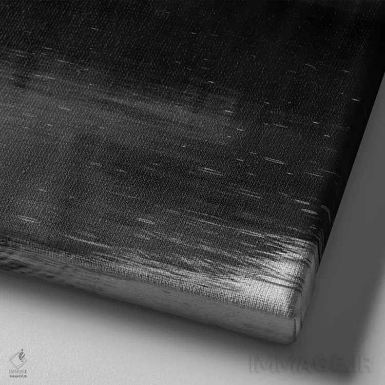 تابلو خانه قایق دریاچه مالین اثر دن اسپرول - نمای نزدیک بافت بوم