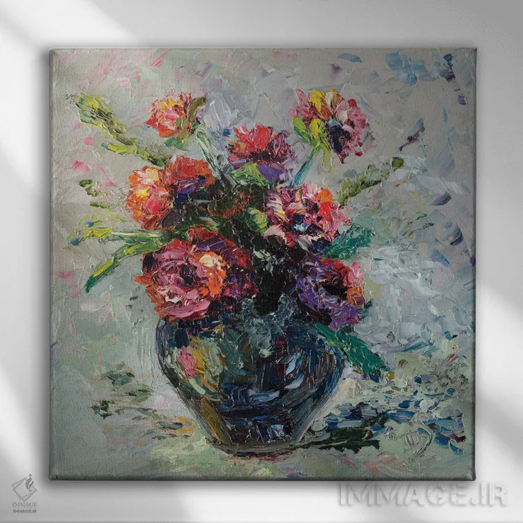 تابلو خیالپردازی اثر دانا سورکینا - نمای روبهرو روی دیوار