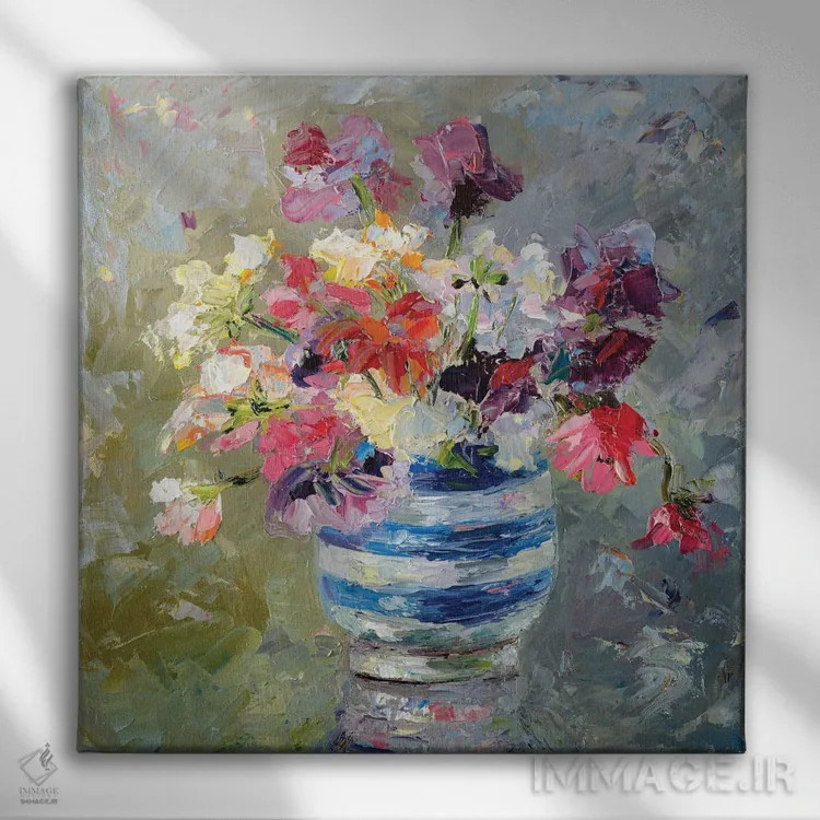 تابلو پیامآور تابستان اثر دانا سورکینا - نمای روبهرو روی دیوار