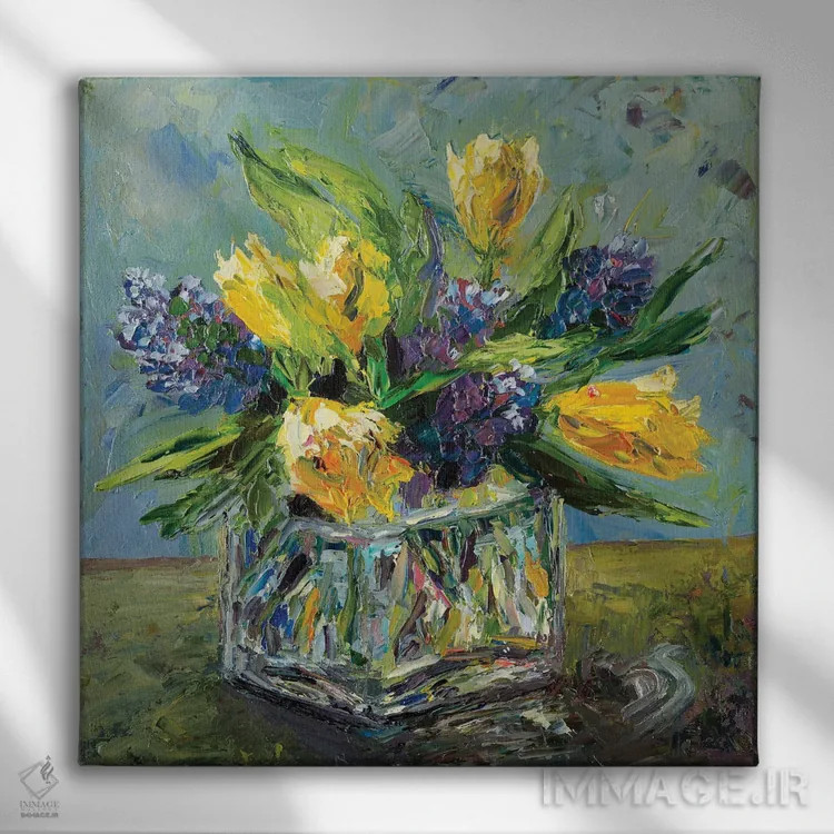 تابلو تقویت انرژی اثر دانا سورکینا - نمای روبهرو روی دیوار