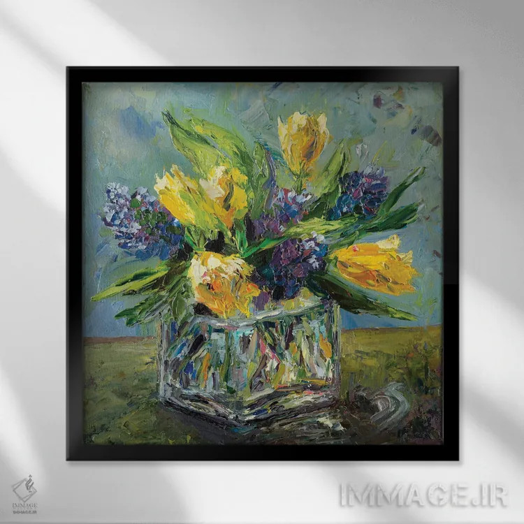 تابلو تقویت انرژی اثر دانا سورکینا - نمای قابدار مشکی