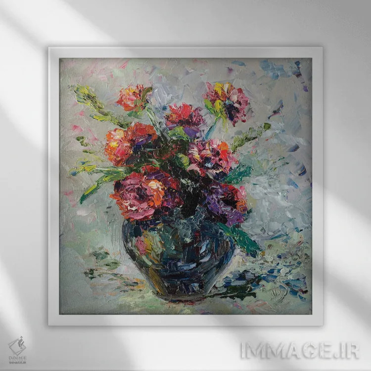 تابلو خیالپردازی اثر دانا سورکینا - نمای قابدار سفید