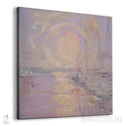 تابلو انقلاب خورشیدی در مارینا دی سن وینچنزو (ایتالیا) اثر باورا آسهوا - نمای پرسپکتیو محصول