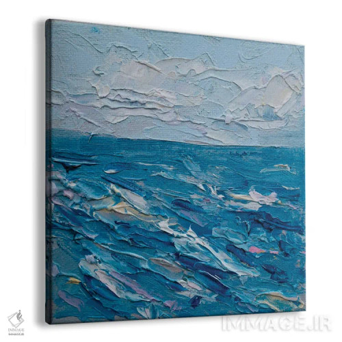 تابلو اقیانوس اطلس شمالی اثر باورا آسهوا - نمای پرسپکتیو محصول