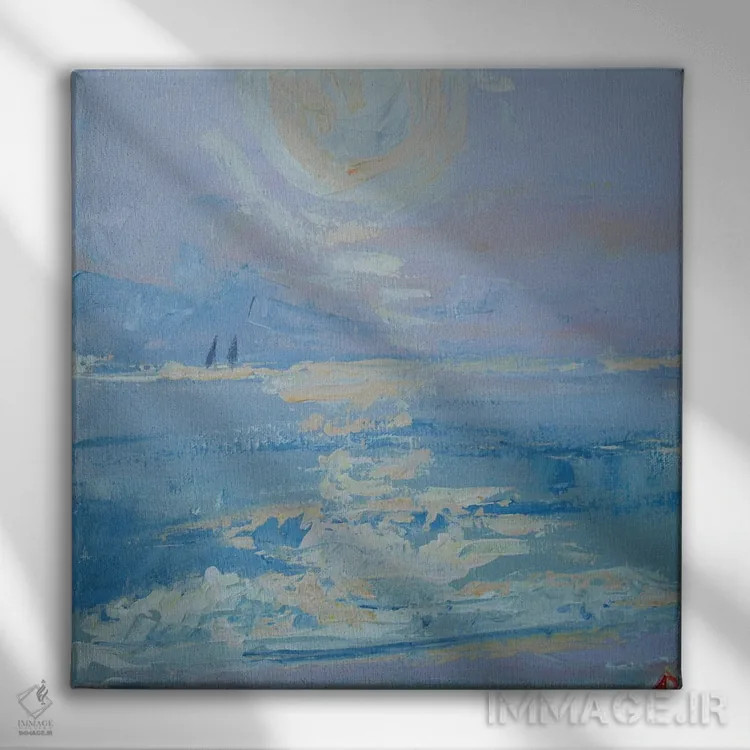 تابلو انقلاب خورشیدی در سن وینچنزو اثر باورا آسهوا - نمای روبهرو روی دیوار