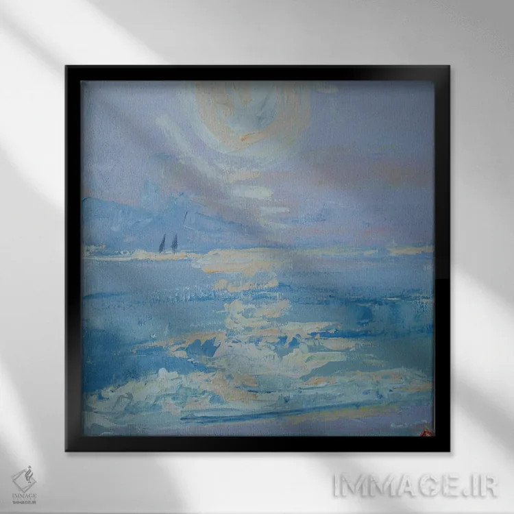 تابلو انقلاب خورشیدی در سن وینچنزو اثر باورا آسهوا - نمای قابدار مشکی