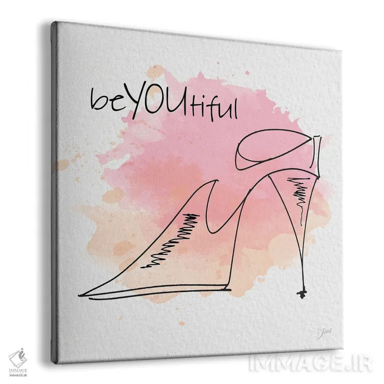 تابلو زیباییِ واقعی خودت اثر دایان استیمسون - نمای پرسپکتیو محصول