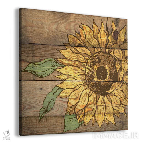 تابلو آفتابگردان روستایی یک اثر دایان استیمسون - نمای پرسپکتیو محصول